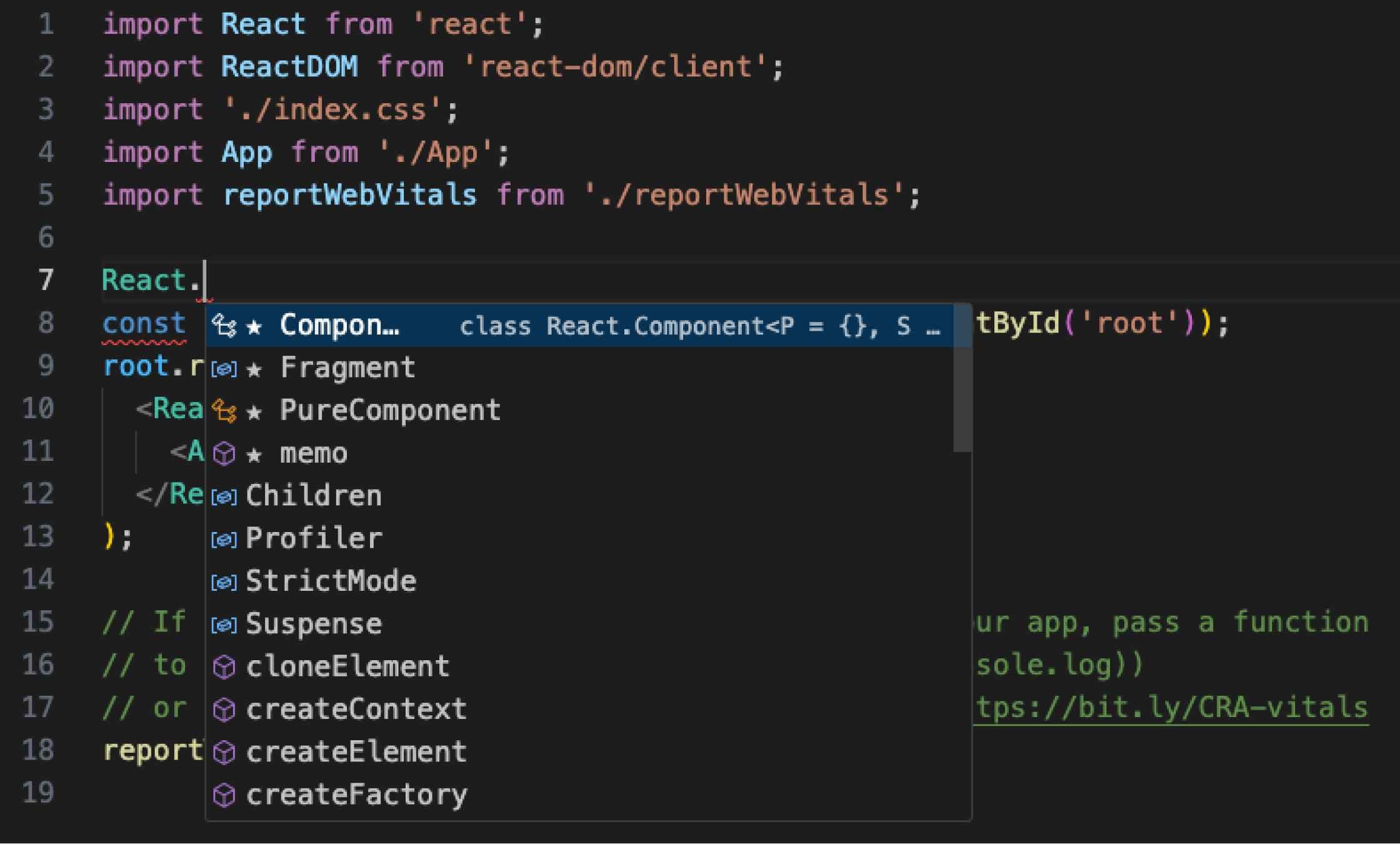 what is react