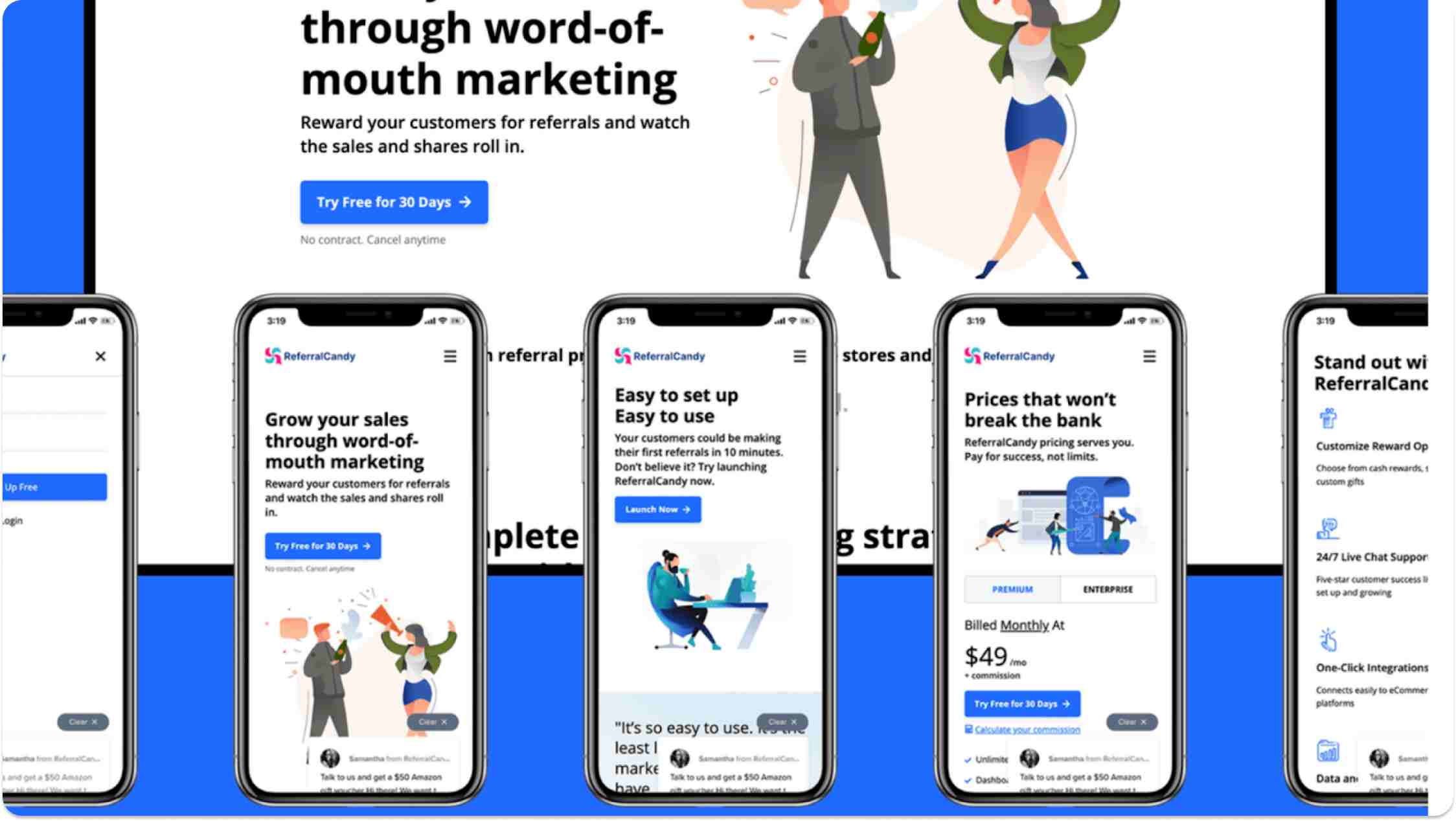 a mobile-friendly design example