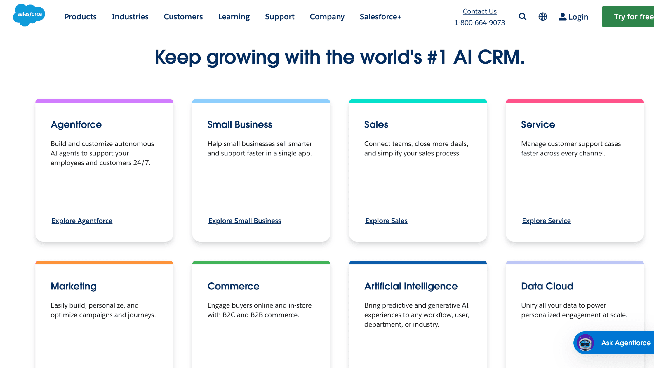 Salesforce as a cloud platform for diverse sectors