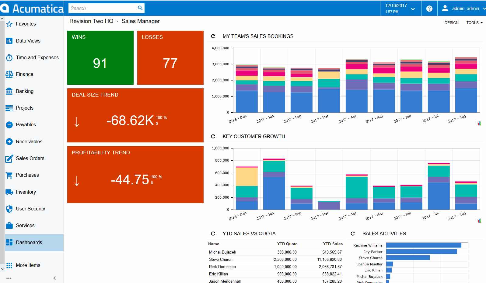 Acumatica Cloud ERP