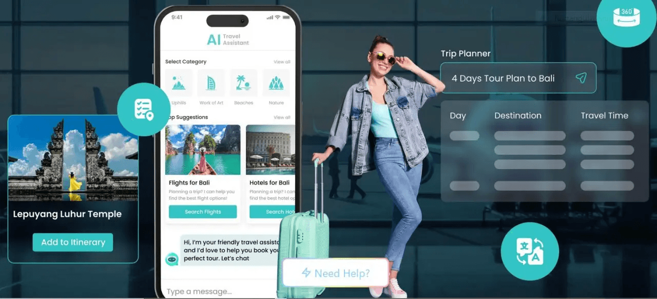 AI-Powered Travel Assistant Web App