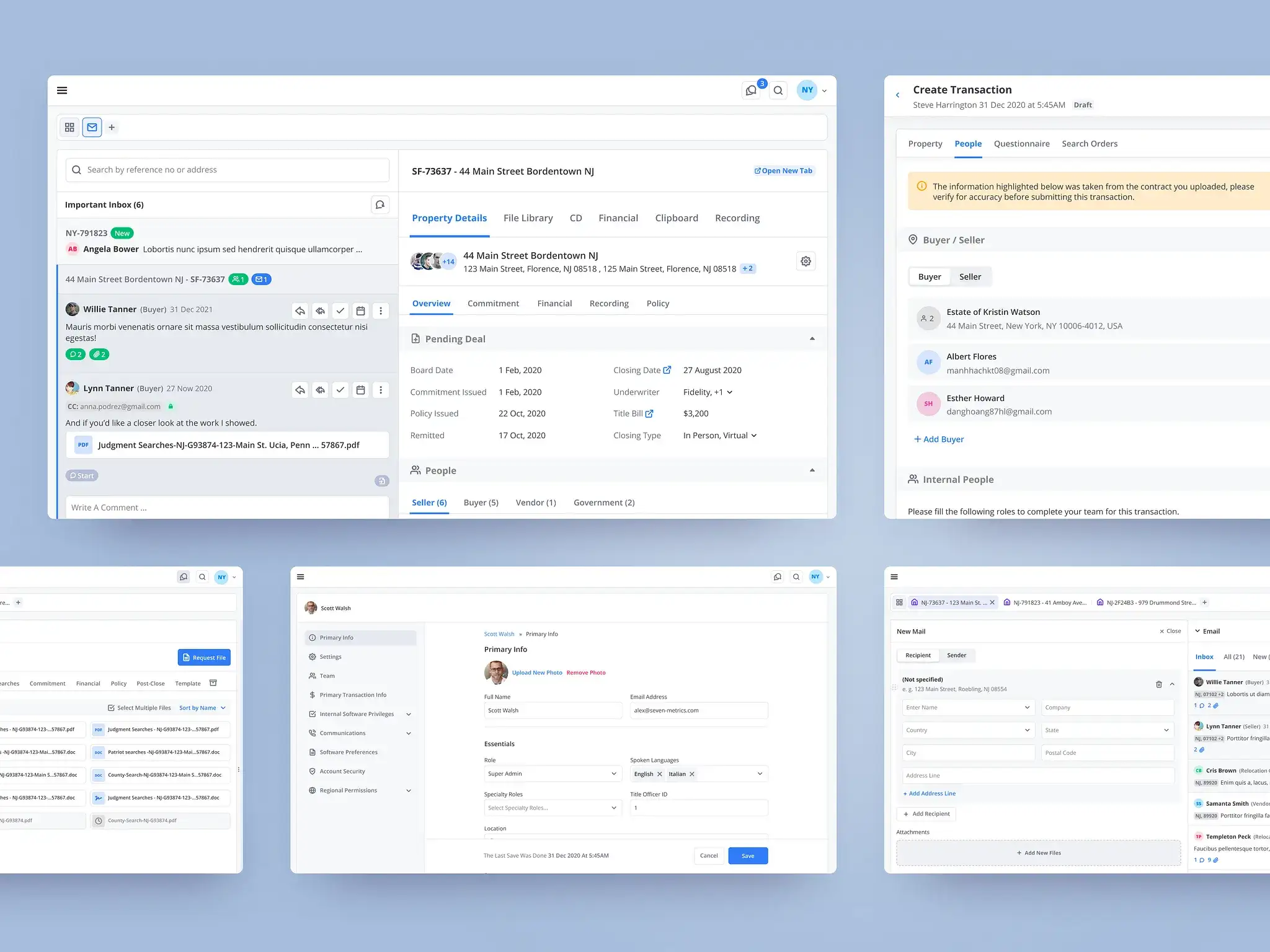Application Software - CRM system for real estate agents