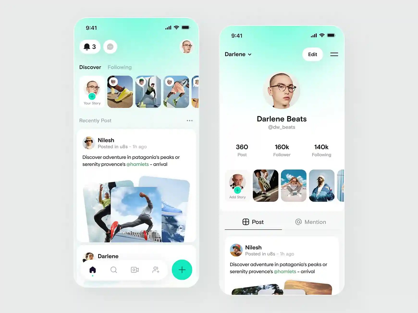 Social media platforms is a type of single-page application.