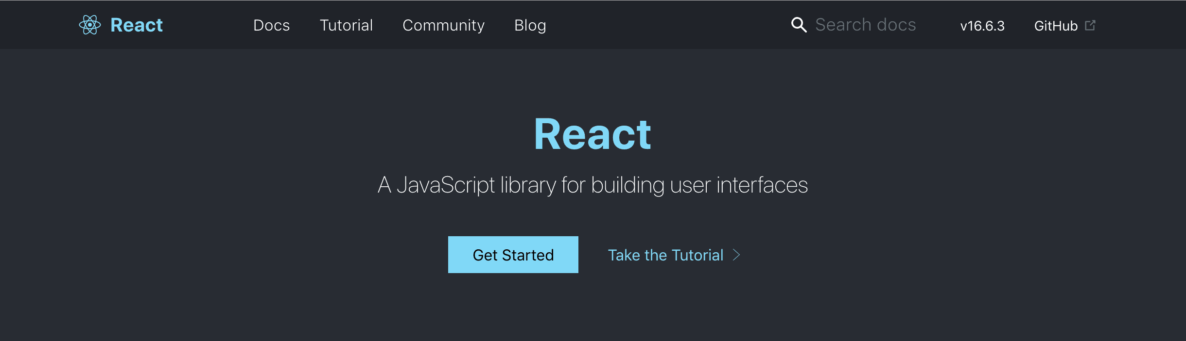 What is React?