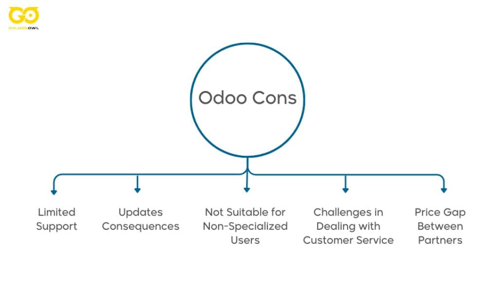 Disadvantages & Strategic Risks of Odoo Implementation