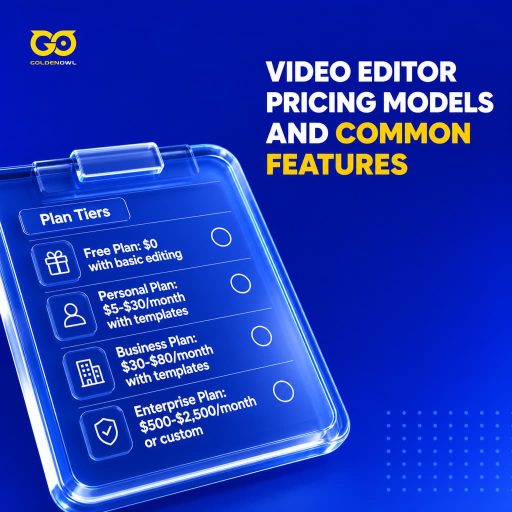 Video editor pricing models