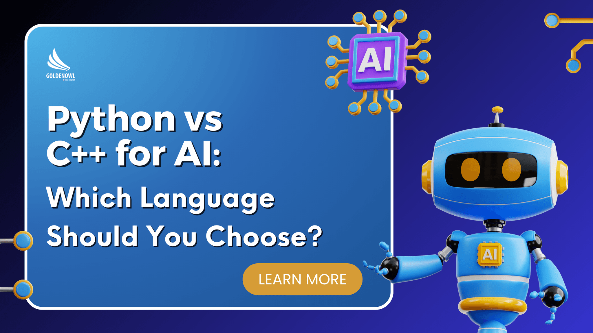 Python vs C++ for AI: Which Is Better and When? (2026) - Golden Owl